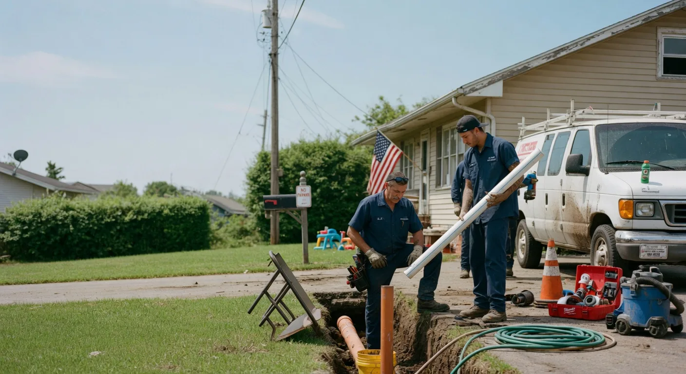 Sewer Line Inspection in Shidler, OK